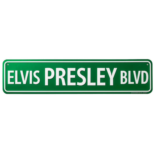 Elvis Presley Blvd. Street Sign