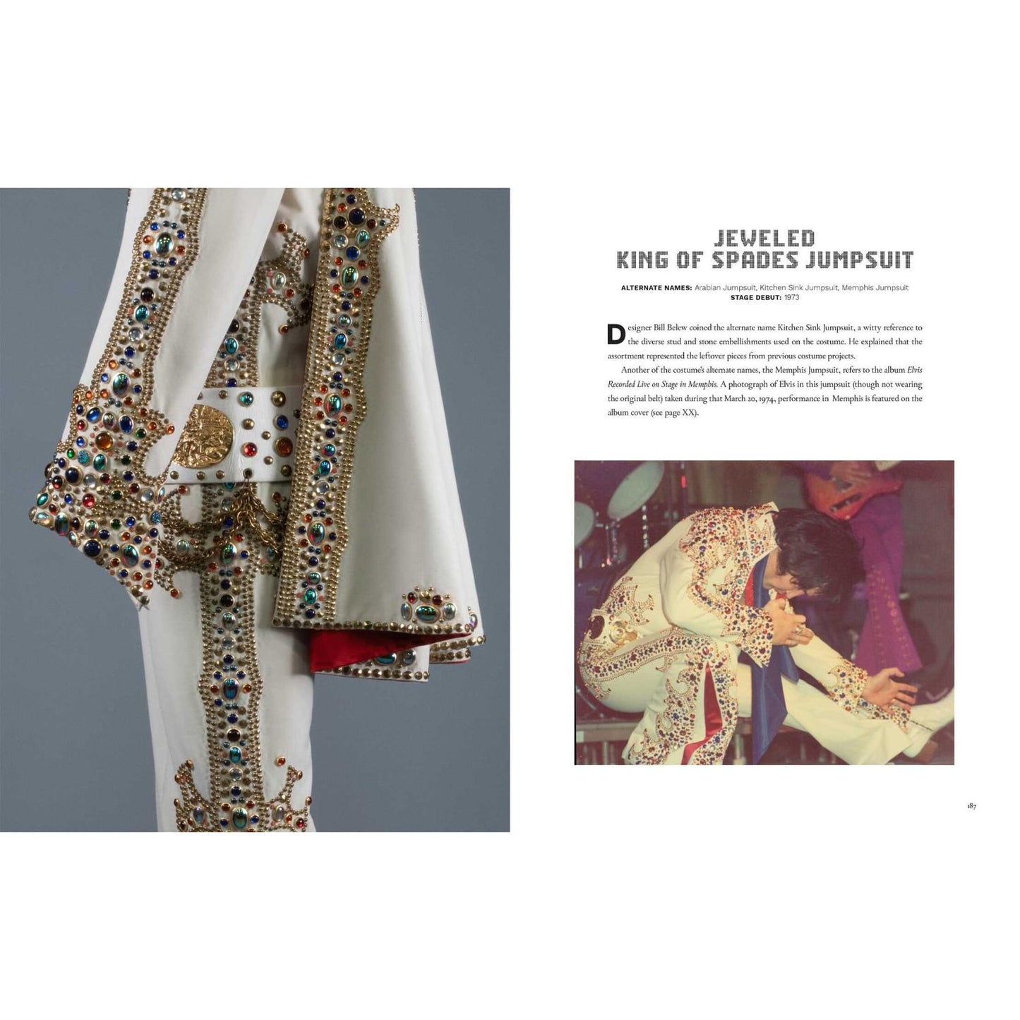 Elvis Dressed to Rock By Karan Feder Hardcover Book