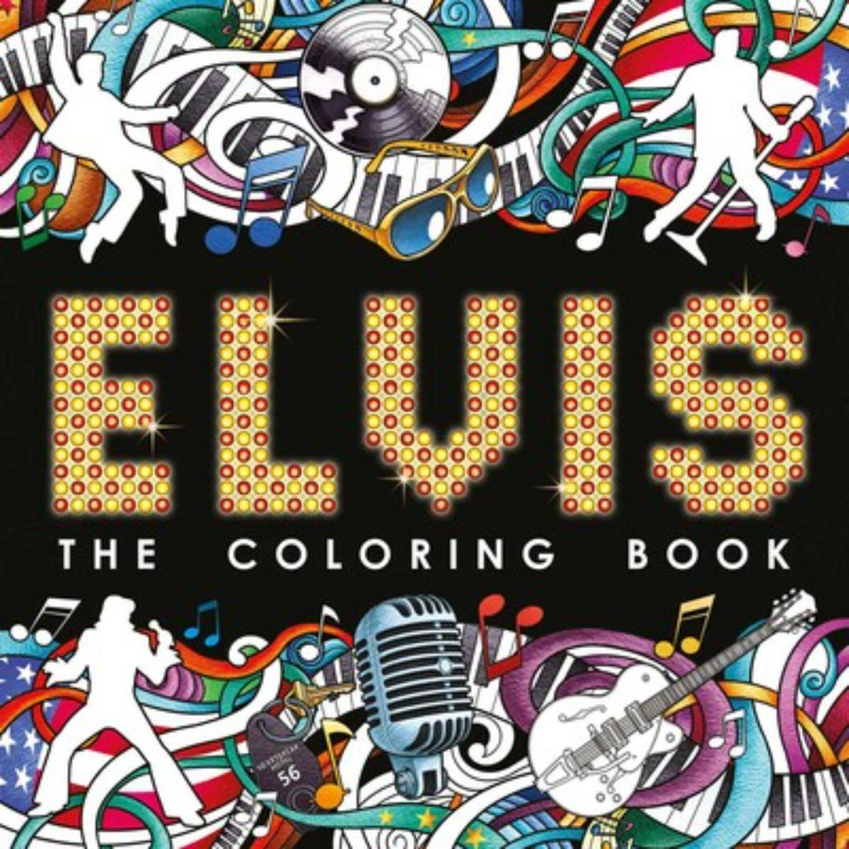 Elvis The Coloring Book – 45 Iconic Scenes | Shop Elvis