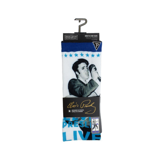 Elvis Live And In Person Special Edition Dye Sublimation Socks