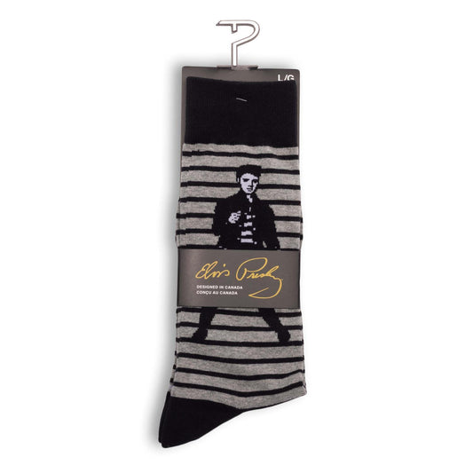 Elvis Jailhouse Rock Knit Crew Sock