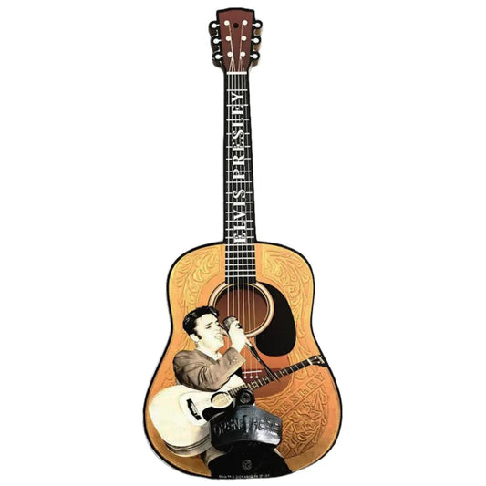 Elvis Leather Guitar 15" Bottle Opener