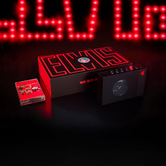 ELVIS Special Edition Portable Cassette Player + Christmas Album