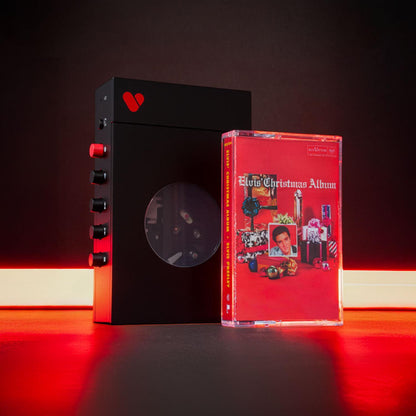 ELVIS Special Edition Portable Cassette Player + Christmas Album