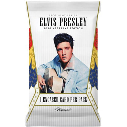 Spotlight Series Elvis Presley 2026 Keepsake Edition Trading Card Box