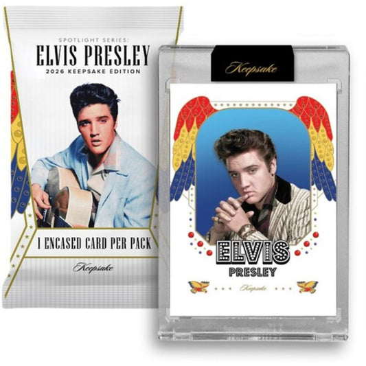 Spotlight Series Elvis Presley 2026 Keepsake Edition Trading Card Box