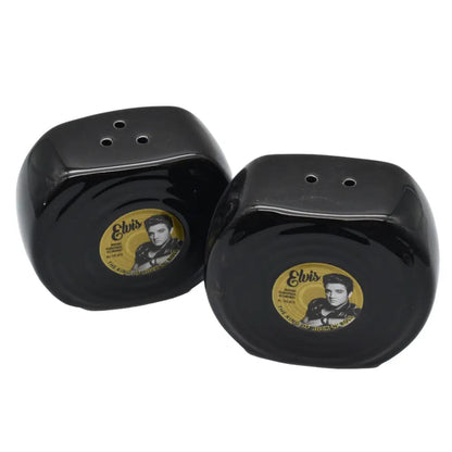 Elvis Gold Records Salt & Pepper Shakers