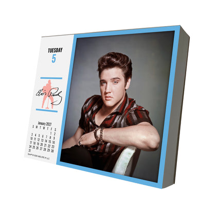 2027 Elvis Presley Day-At-A-Time Box Calendar