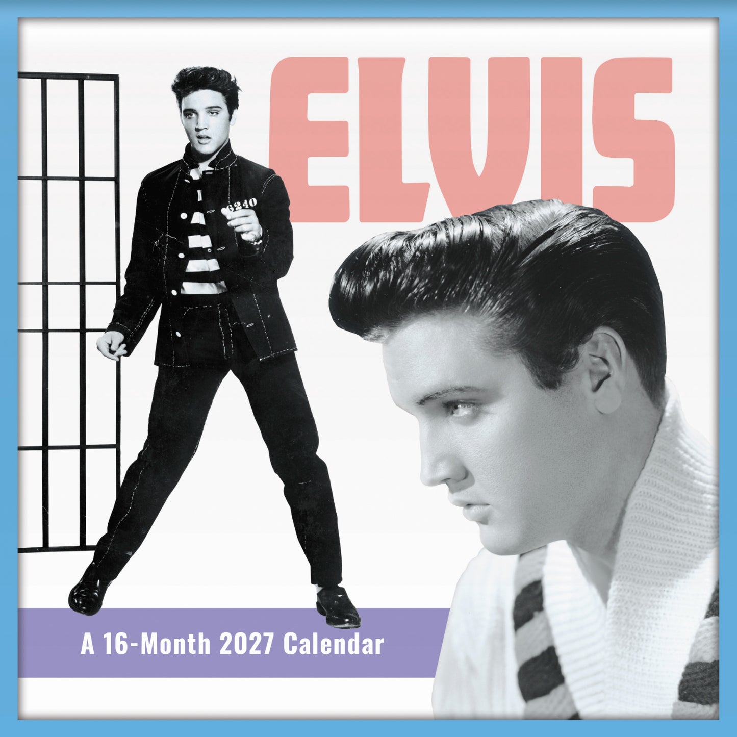 2027 Elvis Presley Mini Wall Calendar