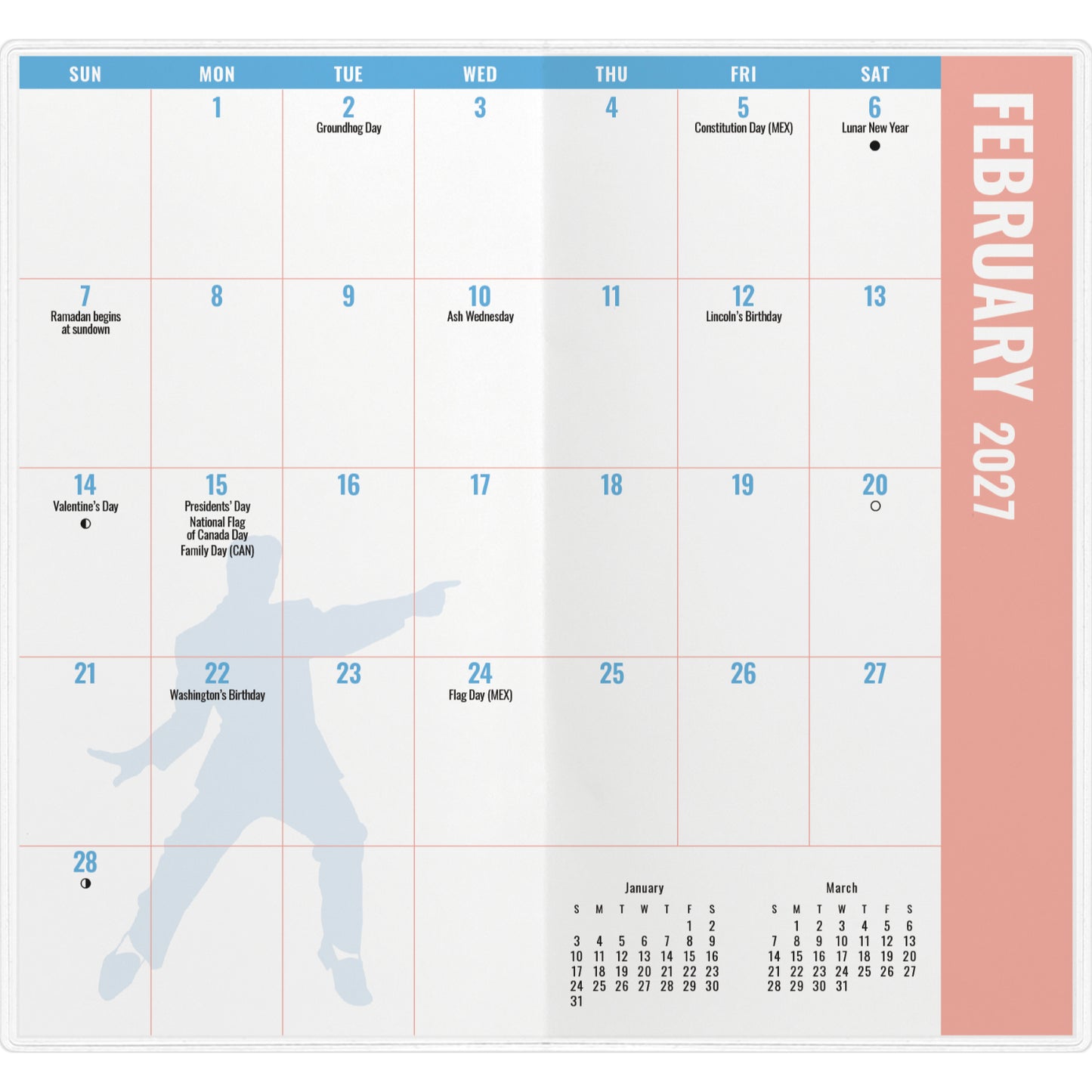 2027 Elvis Presley Pocket Calendar