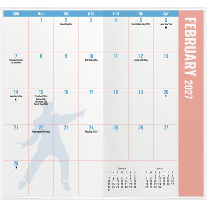 2027 Elvis Presley Pocket Calendar