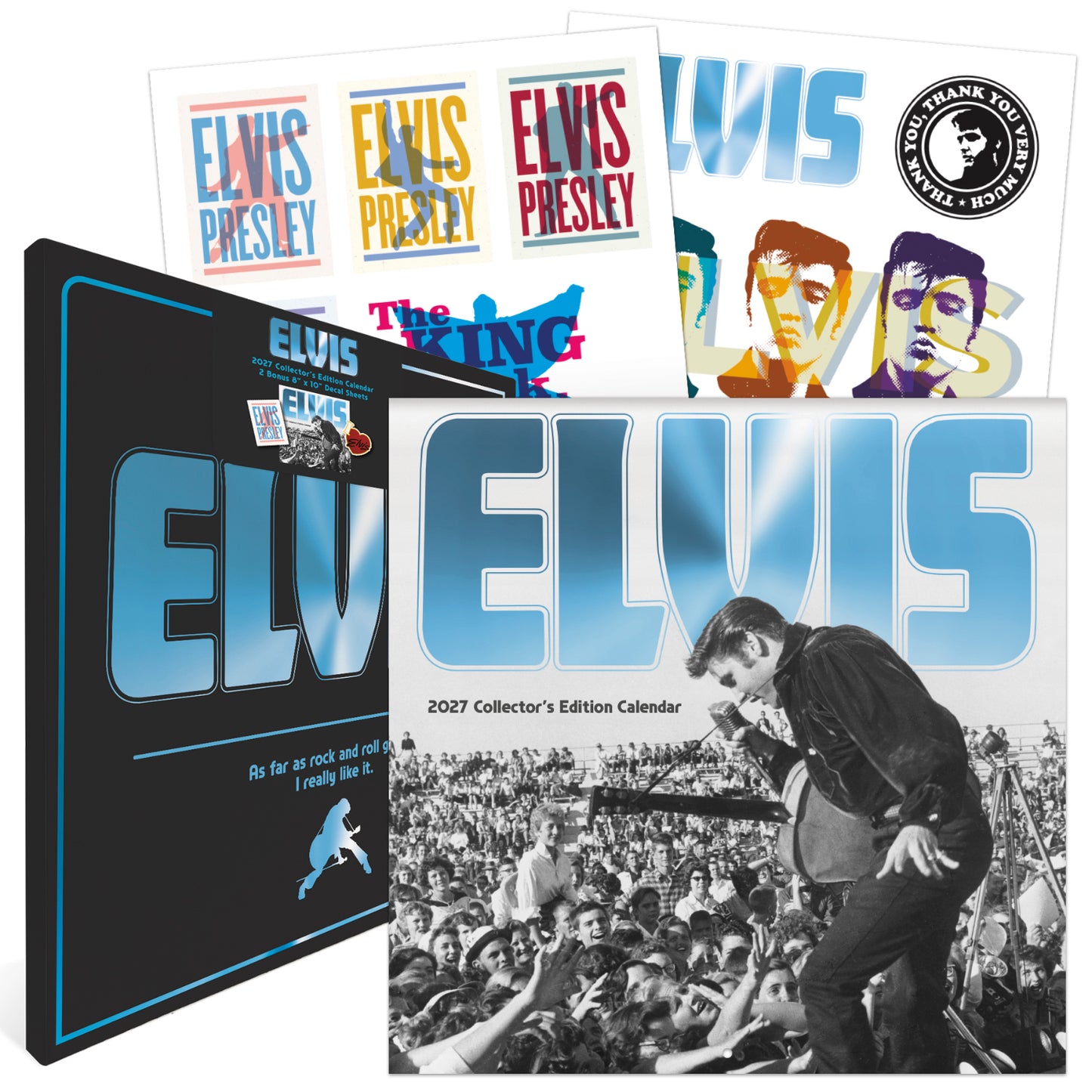 2027 Elvis Presley Collector's Edition Calendar