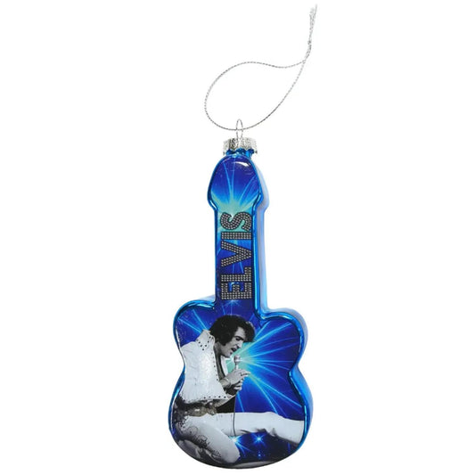 Elvis On Stage Guitar Ornament