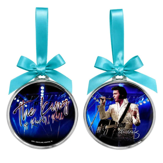 Elvis "The King of Rock 'N' Roll"  Ornament