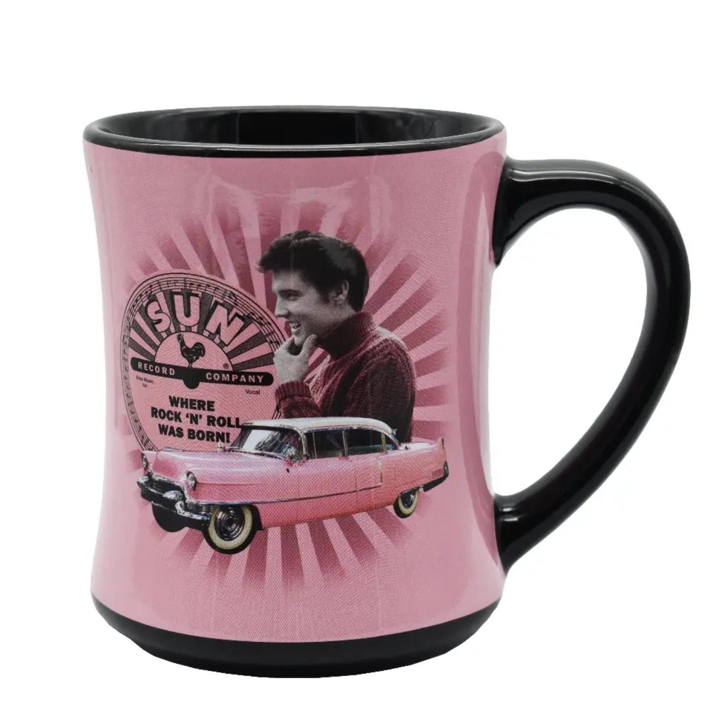 Elvis Pink Sun Records Mug