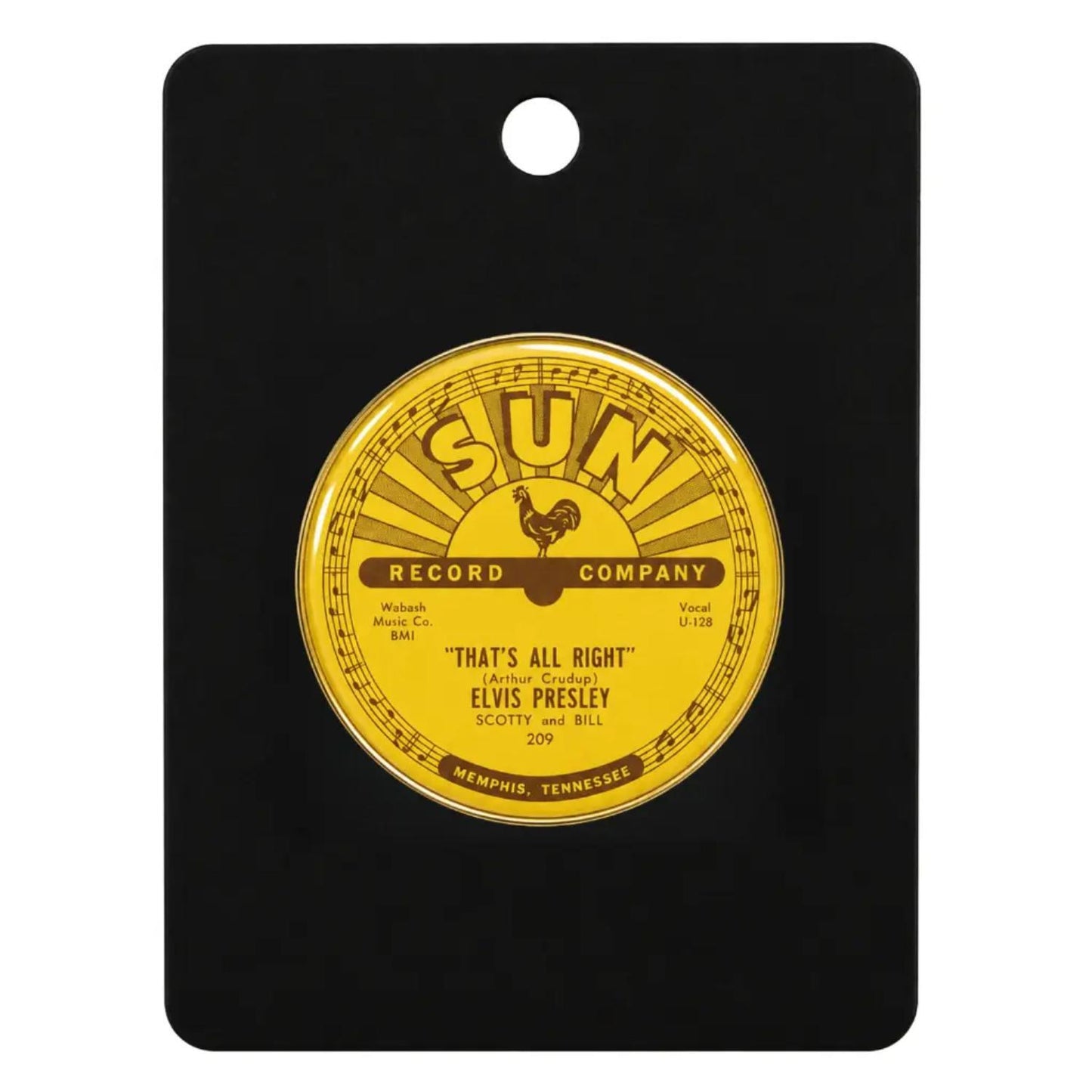 Elvis Sun Records "That's All Right" Pin