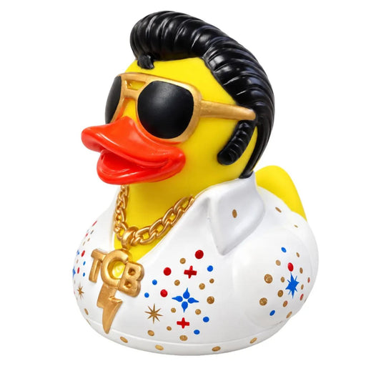Elvis White Jumpsuit Rubber Duck