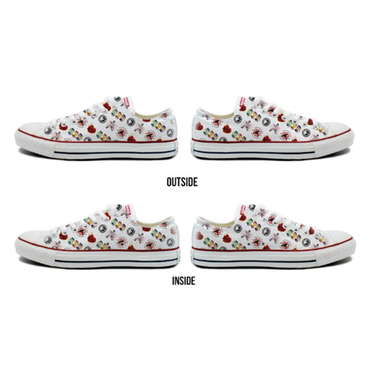 Elvis Presley All-Star Icon Stamp Converse Low-Top Sneakers - A Shop Elvis Exclusive