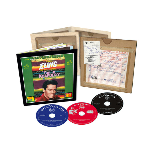 ELVIS - FTD THE FUN IN ACAPULCO SESSIONS (3 CD + BOOK)