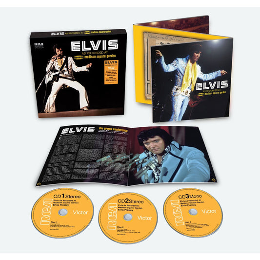 Elvis As Recorded At Madison Square Garden FTD 3 CD
