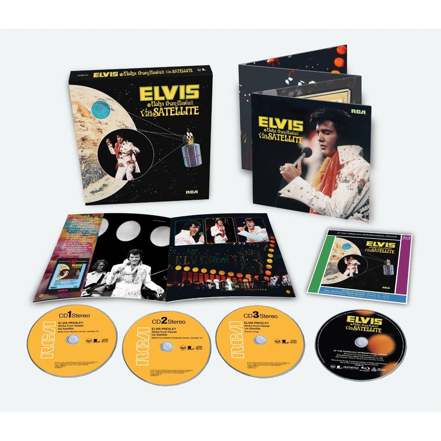 Elvis Aloha From Hawaii Via Satellite 3 CD/Blu-ray Box Set