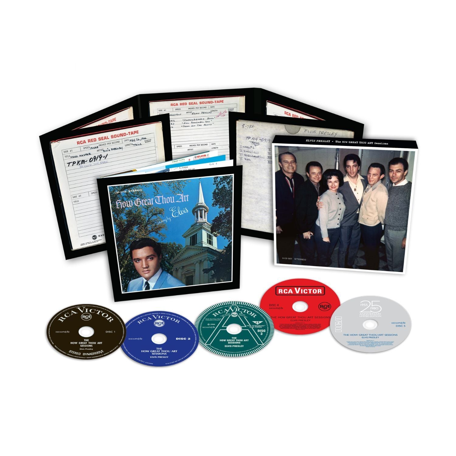 エルヴィスプレスリーFTD 【偉大なるかな神セッション】5-CD Elvis Presley How Great Thou Art Sessions FTD 5-CD | Collectible