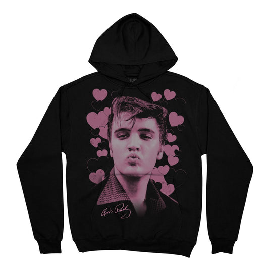 Elvis Smooches Pullover Hoodie