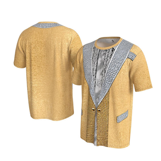 Elvis Gold Lamé Suit Sublimated T-shirt | Shop Elvis Exclusive