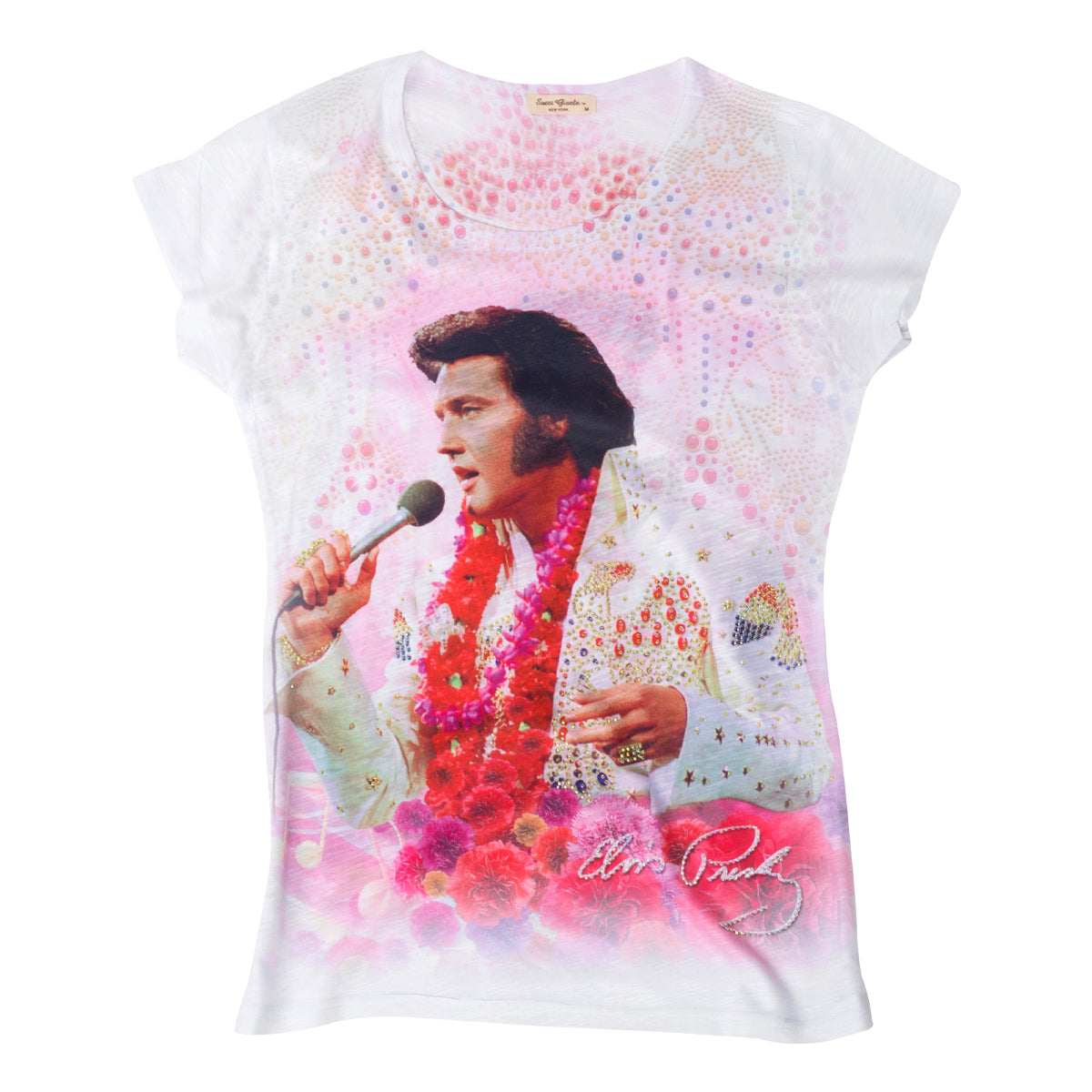 Elvis Aloha Ladies T-shirt