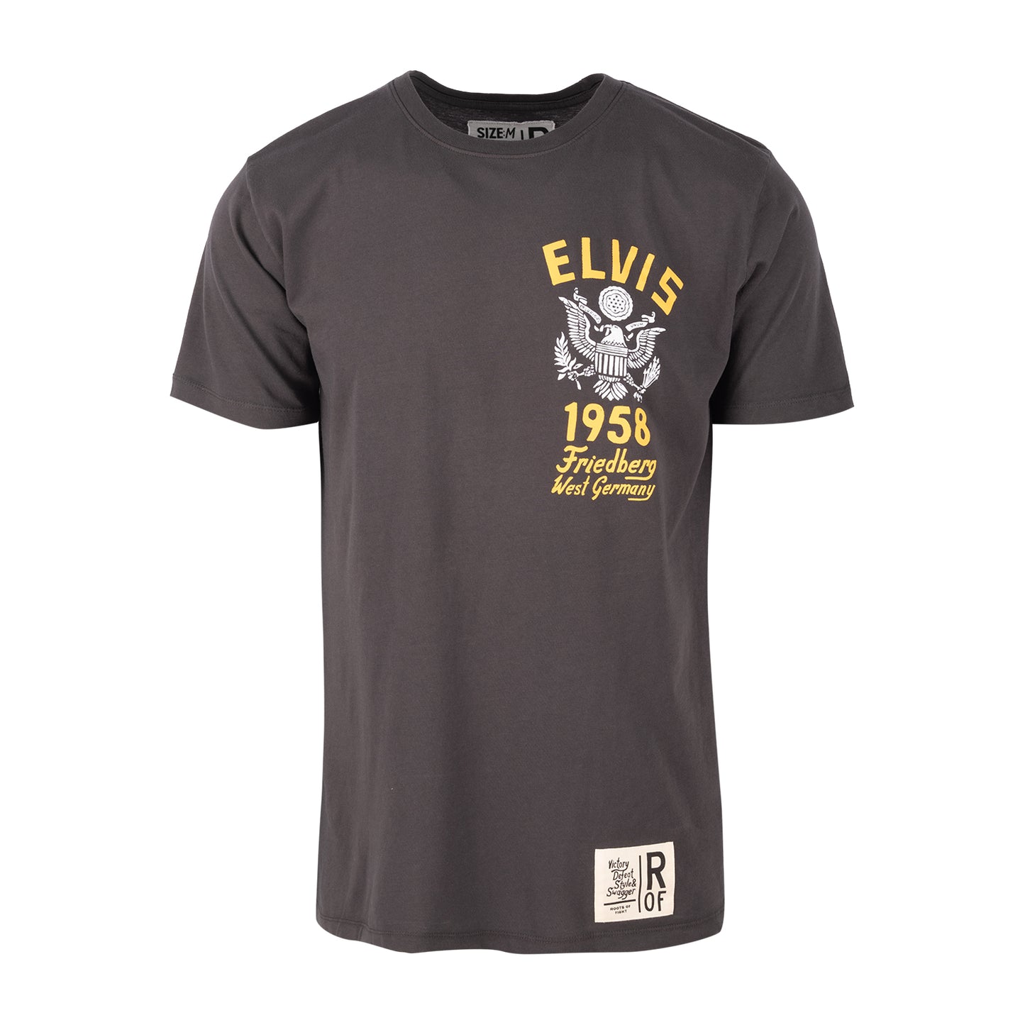 Elvis 32nd Armor '58 Germany Black T-shirt