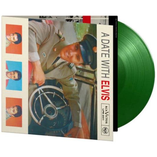 A Date With Elvis - Limited Gatefold 180g Light Green Colored Vinyl Import LP