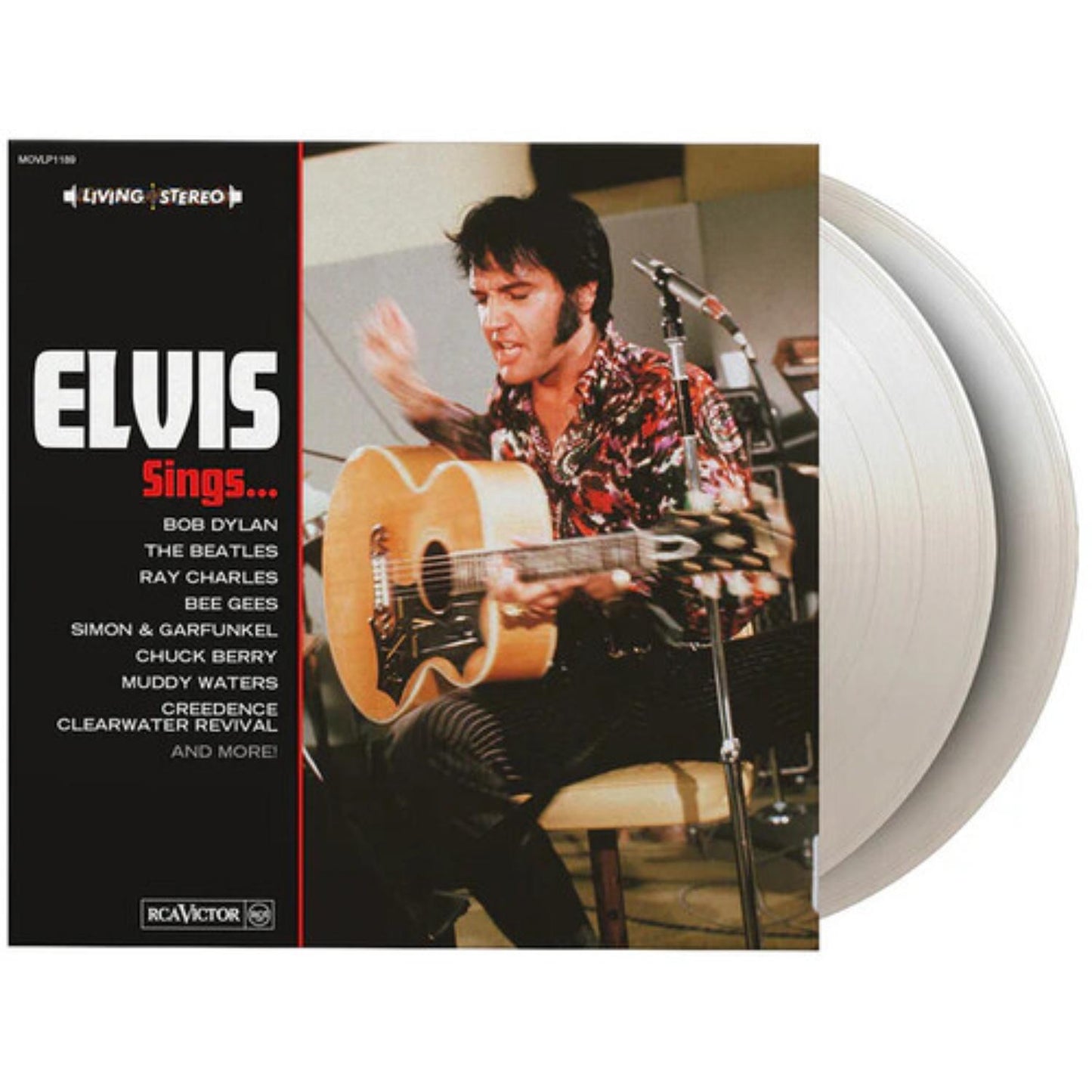 Elvis Sings - Limited Gatefold 180g White Colored Vinyl Import 2 LP