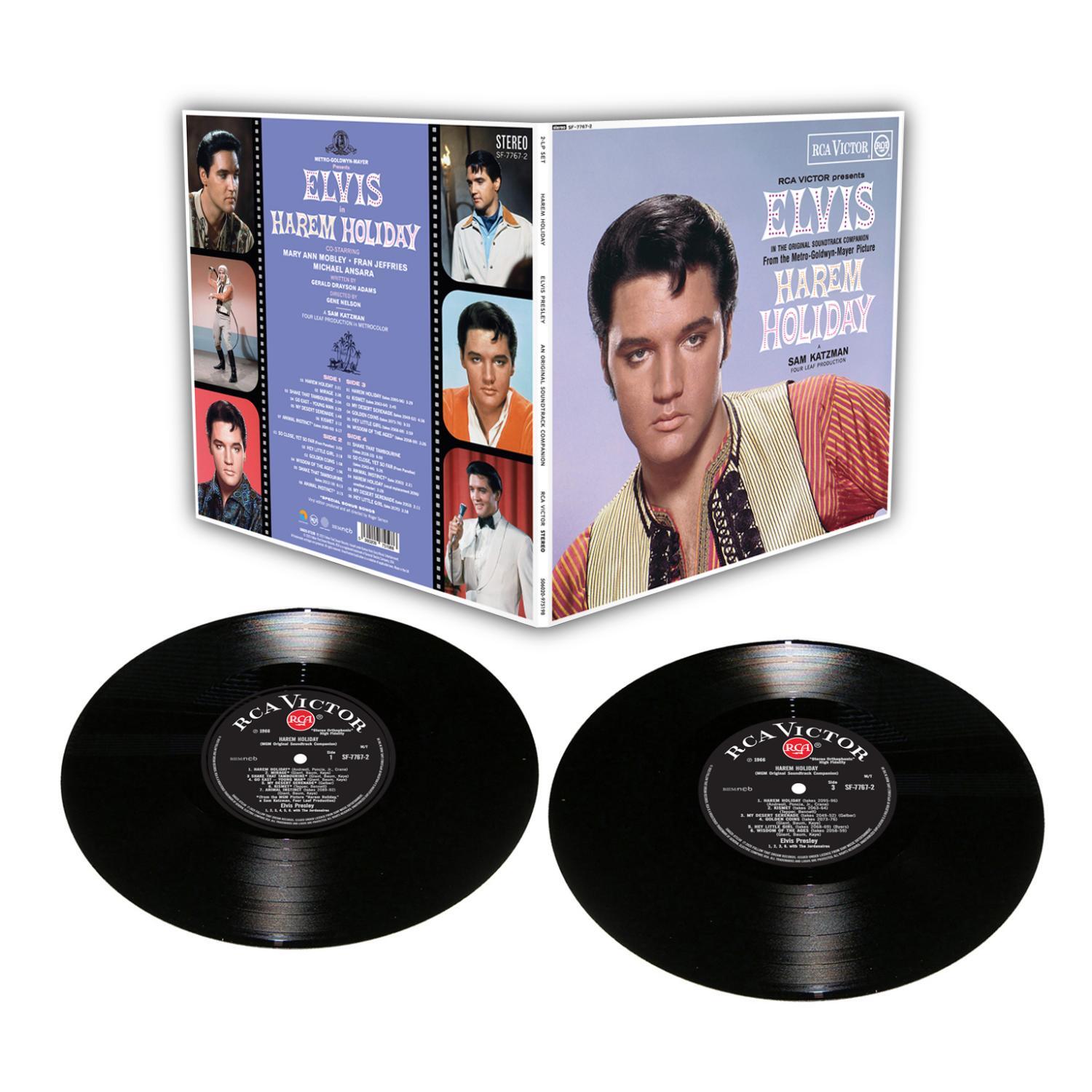 Harem Holiday FTD 2-LP Vinyl | Newly Mixed Elvis Masters – Shop Elvis