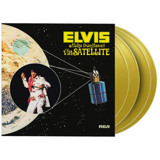 Aloha From Hawaii Via Satellite Limited 180g Yellow Vinyl 4 LP