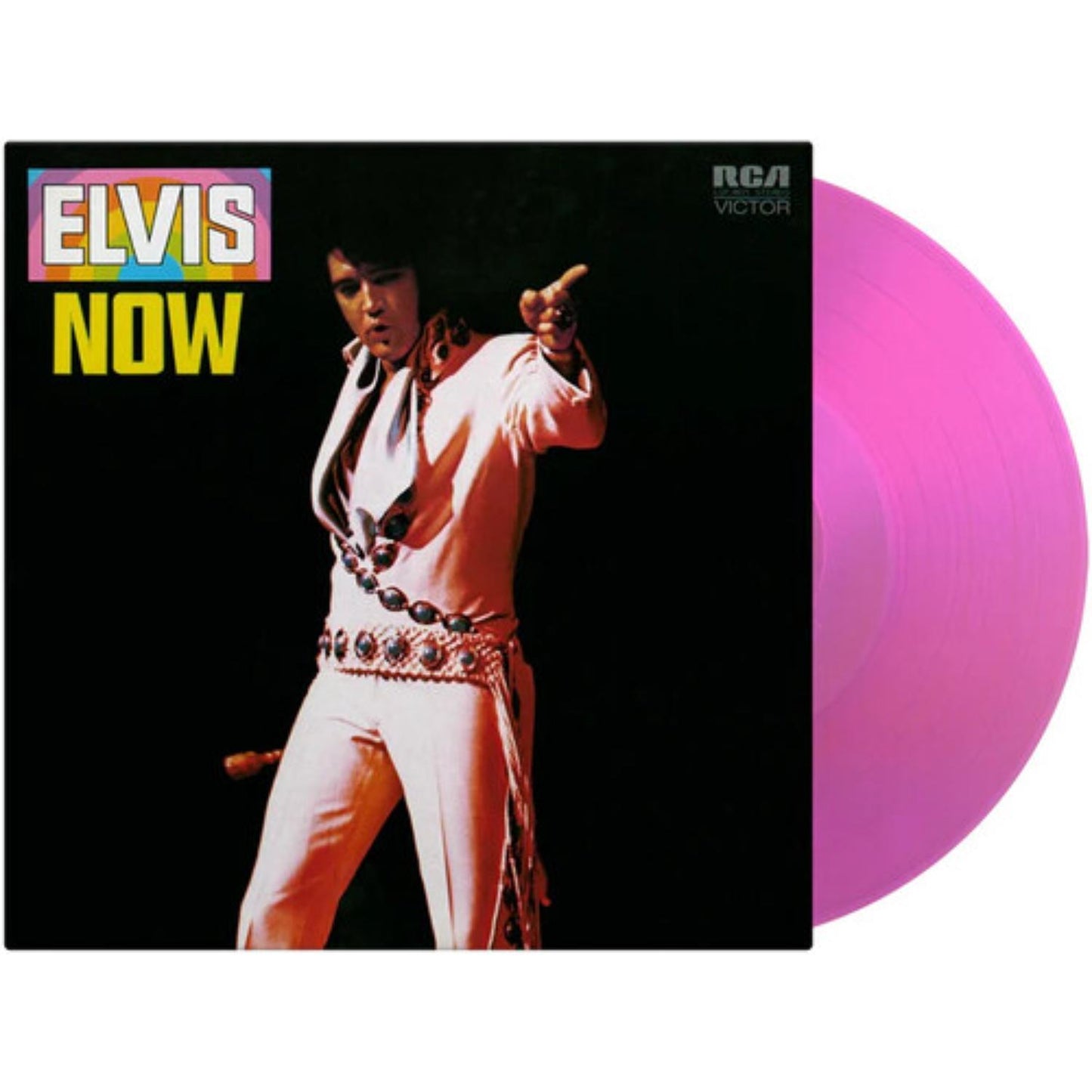 Elvis Now - Limited 180g Translucent Magenta Colored Vinyl Import LP
