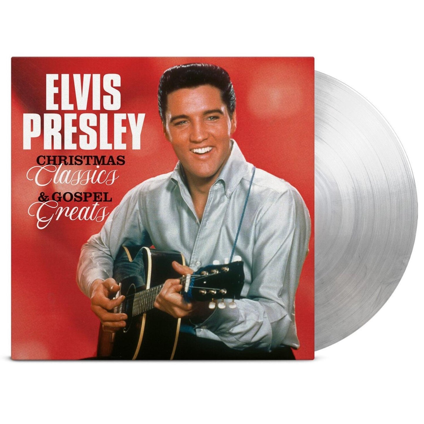 Christmas Classics & Gospel Great's 180g Slightly Silver Vinyl LP - Limited Edition