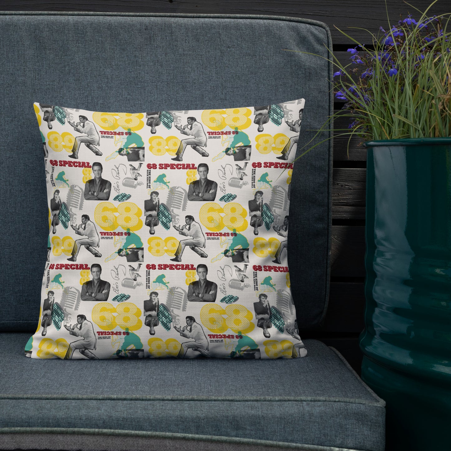 Elvis 86 Special Pattern Pillow