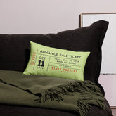 Elvis Cotton Bowl 1956 Concert Ticket Throw Pillow – Shop Elvis Exclusive