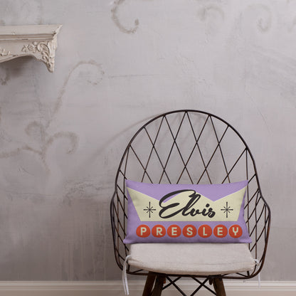 Elvis Rock 'N' Roll Crown Throw Pillow – Shop Elvis Exclusive