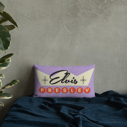 Elvis Rock 'N' Roll Crown Throw Pillow – Shop Elvis Exclusive