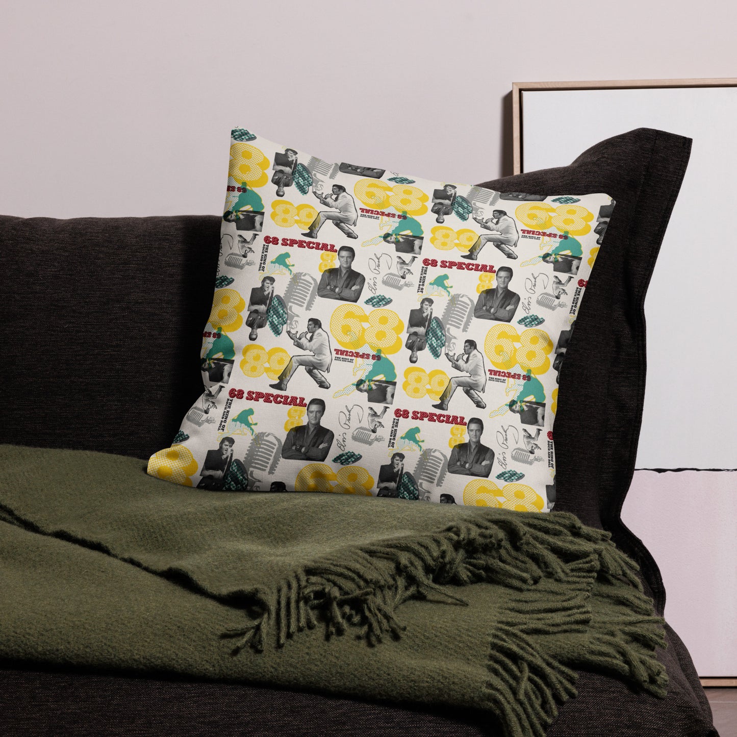 Elvis 86 Special Pattern Pillow