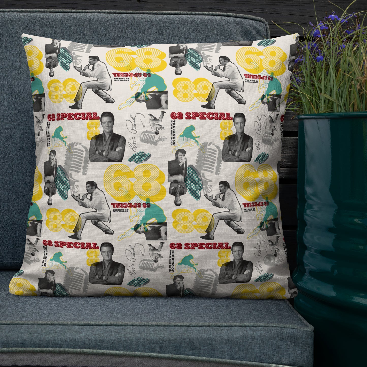 Elvis 86 Special Pattern Pillow