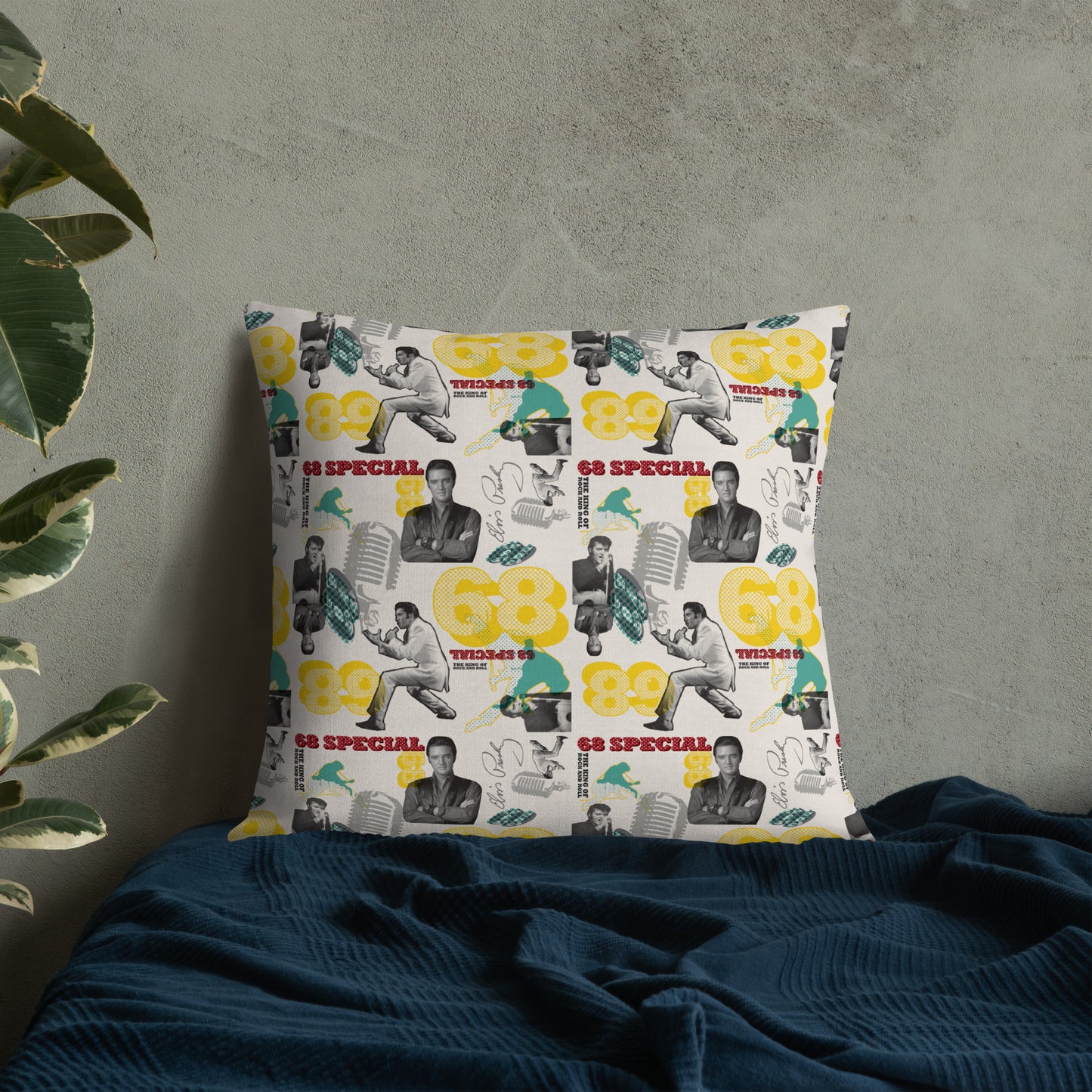 Elvis 86 Special Pattern Pillow