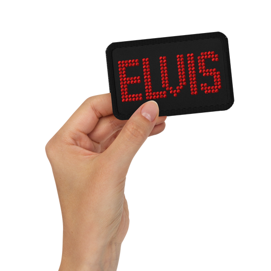 Elvis '68 Embroidered Patch