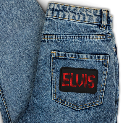 Elvis ’68 Embroidered Patch, 3-Inch
