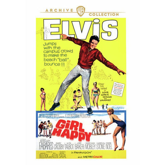 Elvis Girl Happy DVD