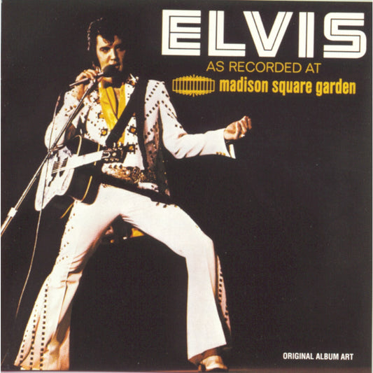Elvis As Recorded Live At Madison Square Garden CD