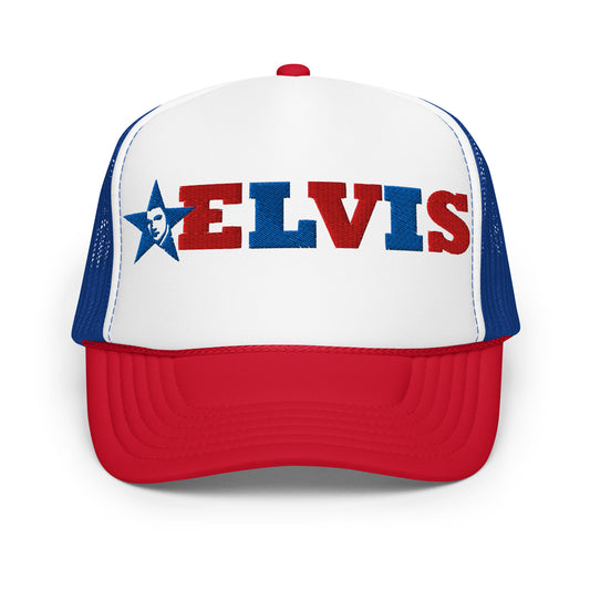 Elvis Patriotic Foam Trucker Hat - A Shop Elvis Exclusive