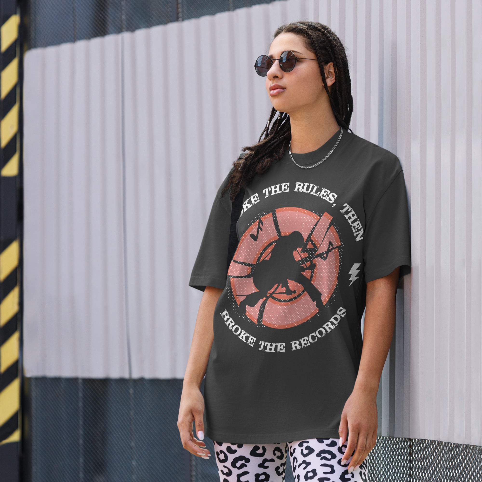 Elvis Broke The Rules Oversized Unisex T-Shirt | Shop Elvis Exclusive