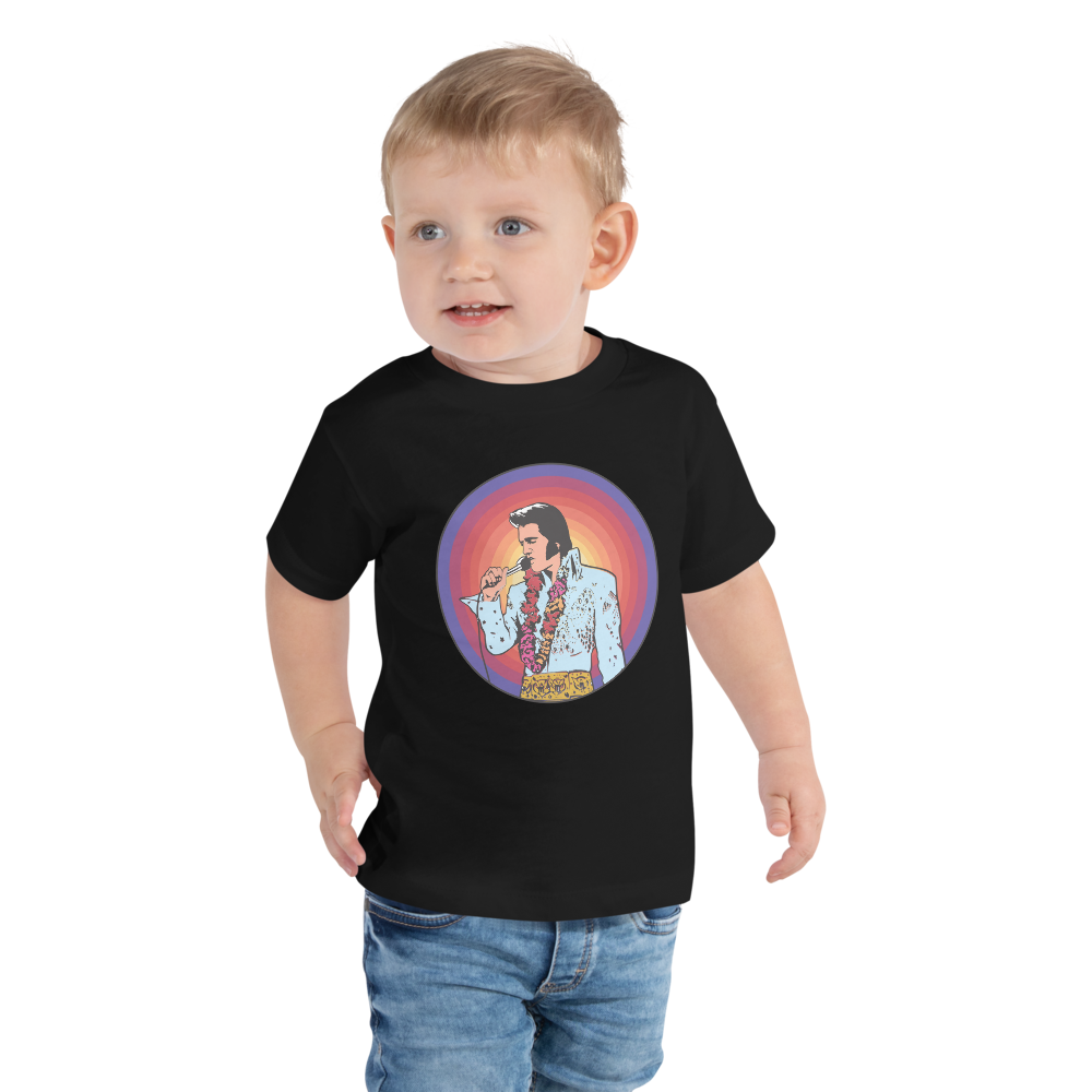 Elvis Gritty Pop Toddler Short Sleeve T-shirt